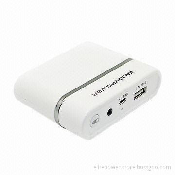 4,400mAh Power Bank/Charger for iPhone, Samsung, HTC and BlackBerry, Comes in White, Black and Pink